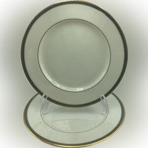 Two Vintage Lenox Patriot Dinner Plates